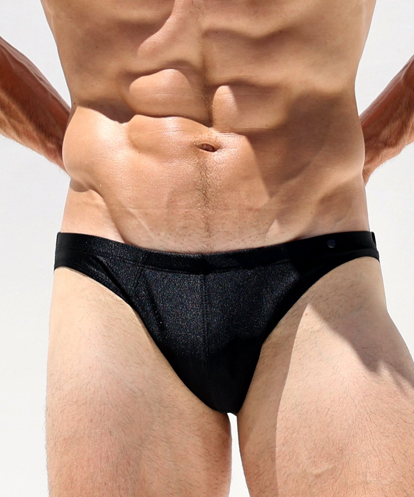 RUFSKIN® MATT BLACK Stretch-Nylon Jockstrap Swimwear / Underwear