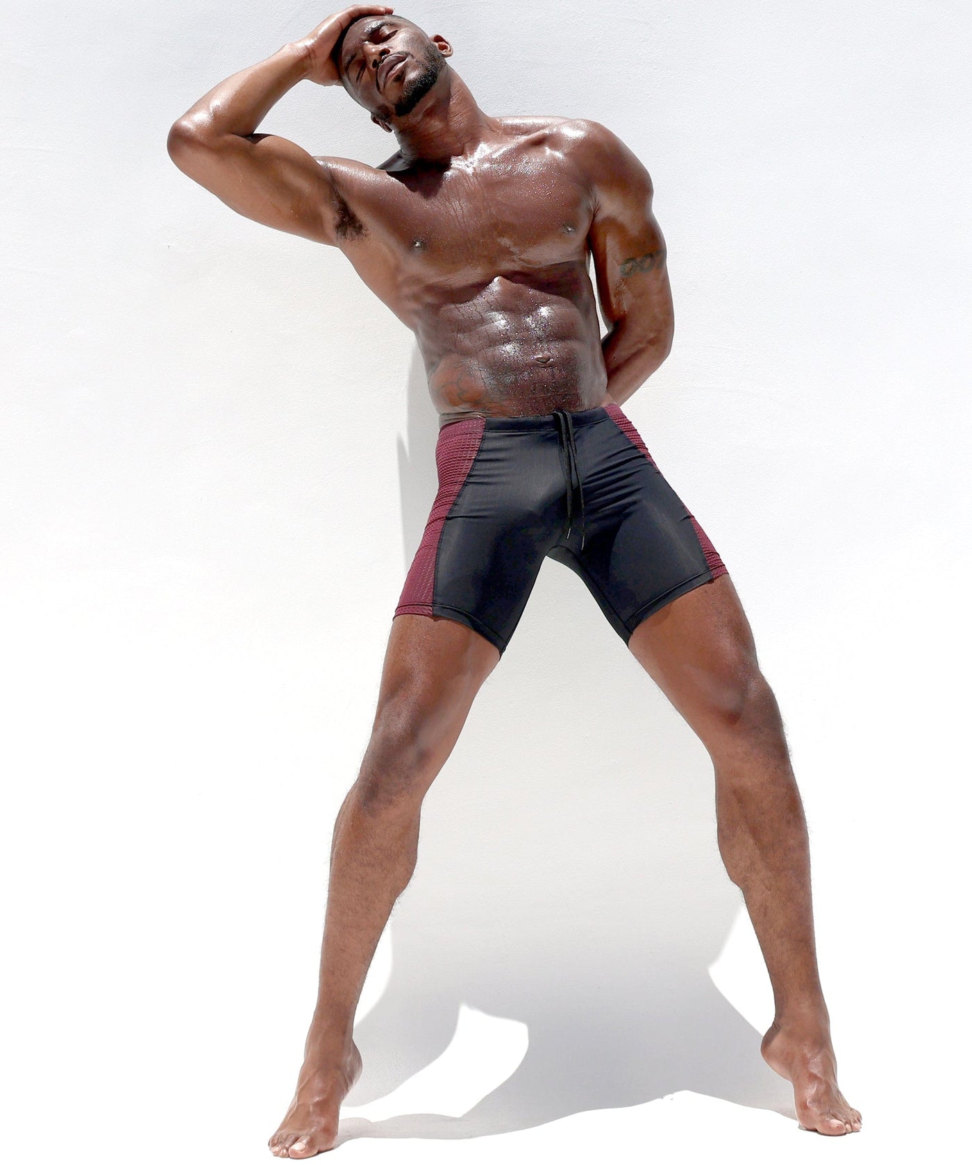 RUFSKIN® HIIT Stretch See-Through Sport Mesh Micro Short